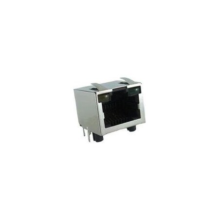 Amphenol Telecom And Datacom Connector, 32 Contact(S), Male, Right Angle, Solder Terminal, Locking, Jack RJHSE538B04
